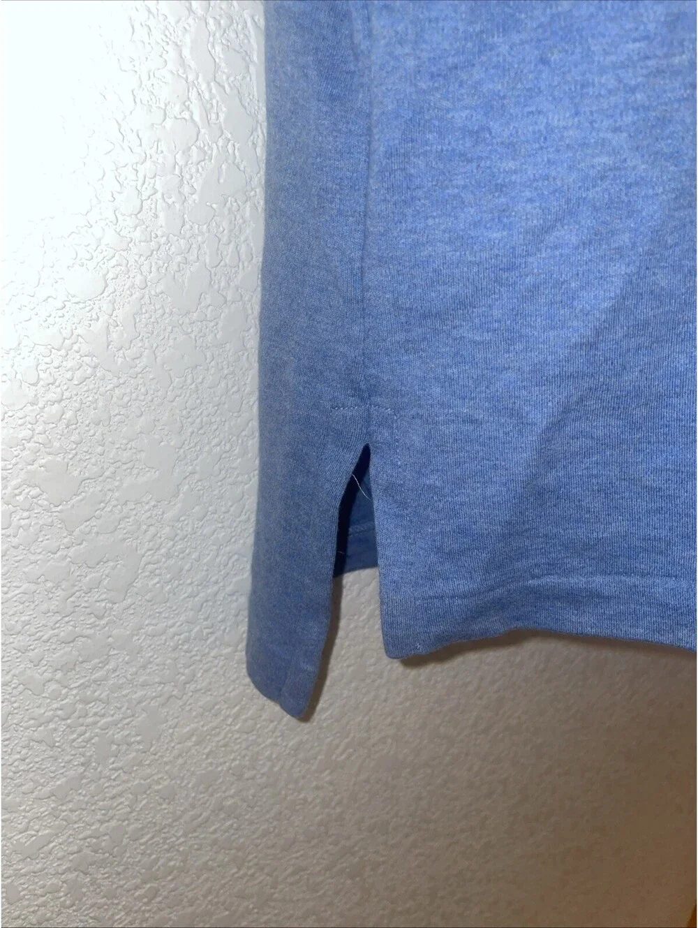 Polo by Ralph Lauren Shirt Mens Large Blue Casual Short Sleeve Pink Pony Soft